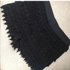 2/$10 on anything priced under $10!!! Black lace Express shorts